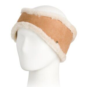 NEW UGG Sheepskin Reversible Headband Chestnut for women 462tn